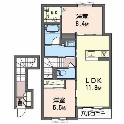 クローリス 間取り図