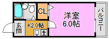 ウエストビレッジ 間取り図