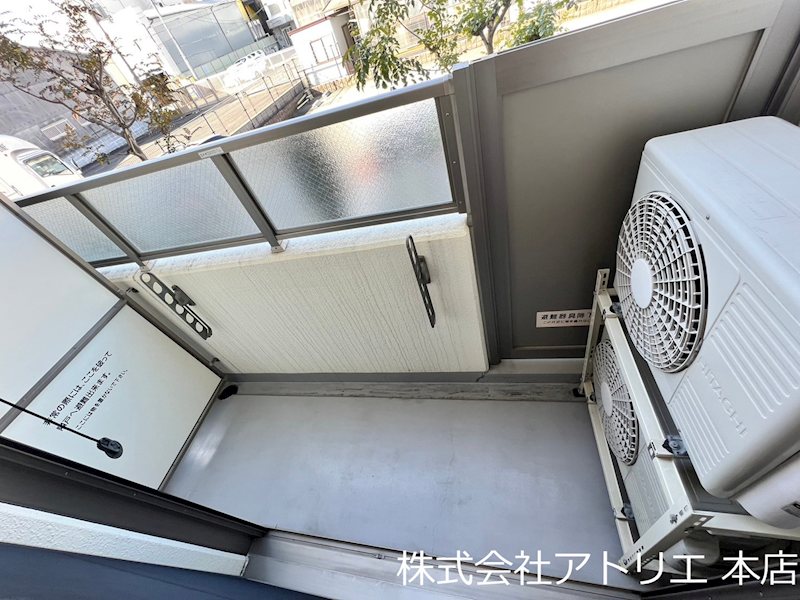 エアリーUSⅡ ベランダ