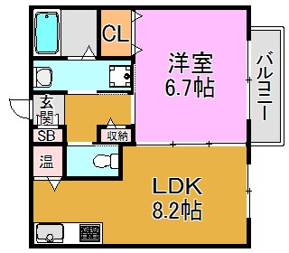 ソーレアストロ 間取り図