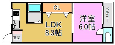 村田マンション 間取り図