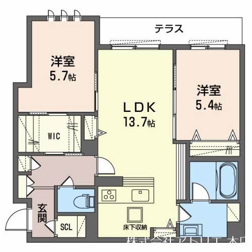 Ｌａ　Ｓｕｉｔｅ　Ｉｎｆｉｎｉ 間取り図