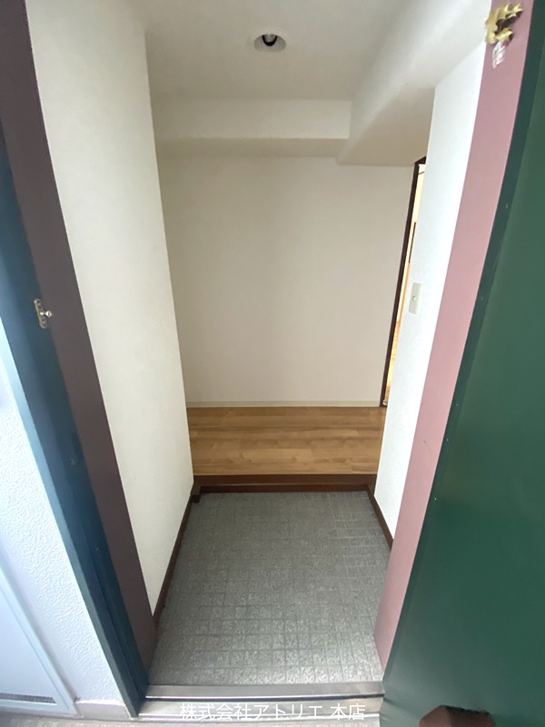 プランドール中川 玄関