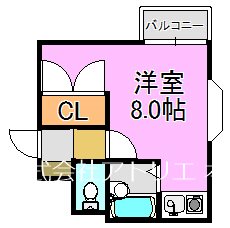 メゾン708 間取り図