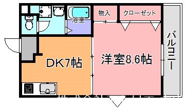 パークサイド高井田 間取り