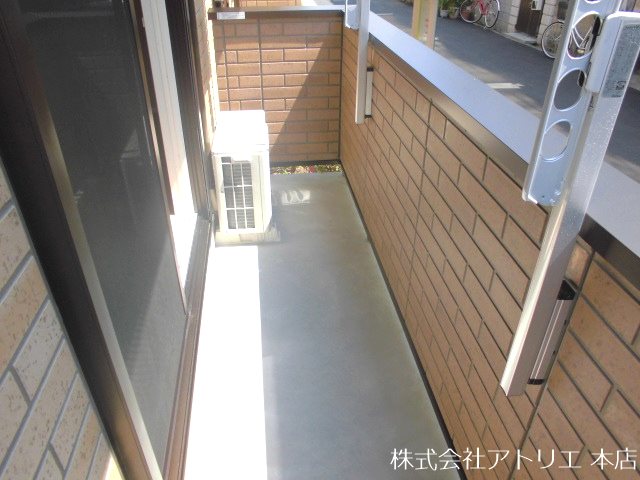 ボヌールＫ ベランダ