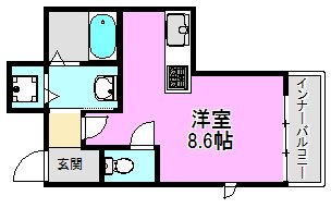 エスポアール春日V 間取り図