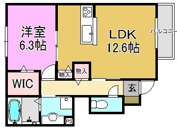 プリムローズ 間取り図