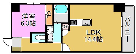 レーヴメゾン出屋敷 間取り図