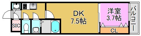 レーヴメゾン出屋敷 間取り図