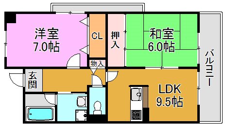 ポイントモーア 間取り図