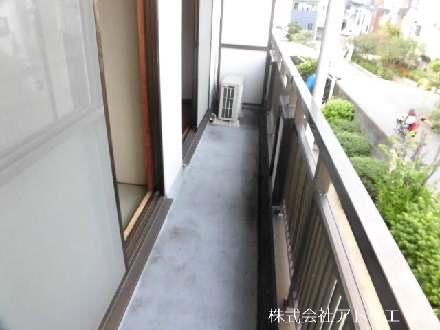ハイツ大発 ベランダ