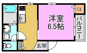ローズテラス長田 間取り図