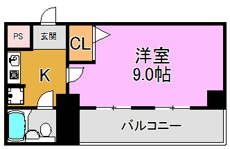 山西ビル 間取り図