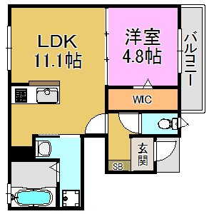ボンスヴニール 間取り図
