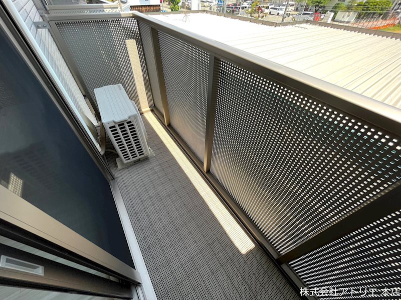 シャンブル ベランダ