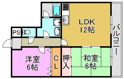 パークサイドシャトー 間取り図