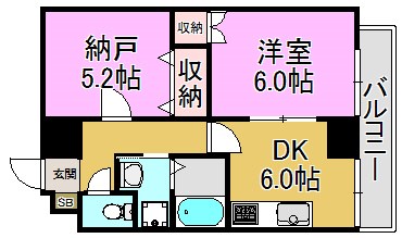 ARCENCIEL　SQUARE　高井田 間取り図