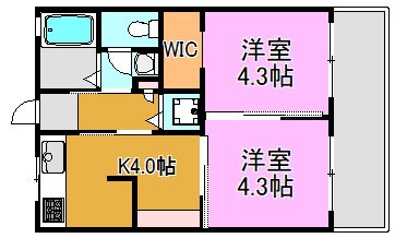 サニーハイツ 間取り図