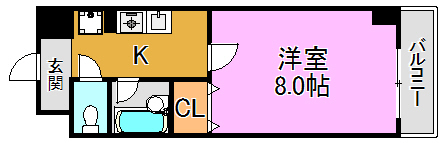 アルデバラン 間取り図