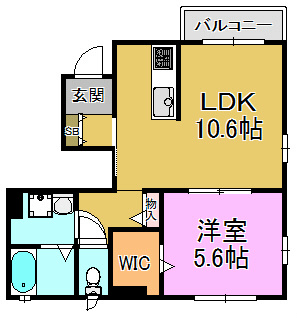 フルール光 間取り図