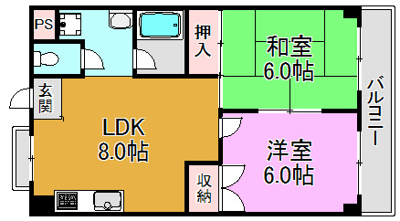 TSUJIHANAビルディング 間取り図