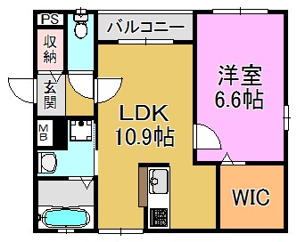 ストリートアベニュー・H 間取り図