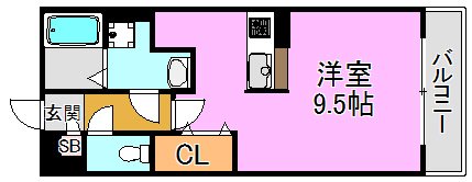 ショコラハイム 間取り図