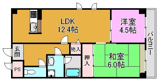 デルニエアン 間取り図