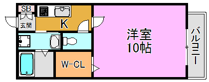 メゾンK 間取り図