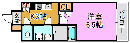 CASSIA高井田North Court 間取り図