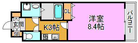 CASSIA高井田North Court 間取り図