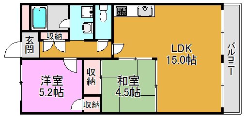 シティコーポ長田 間取り図