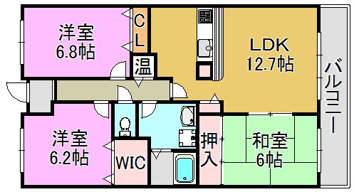 ガラーノ・パラシオ 間取り図
