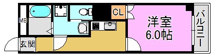 ヴェルドミール小阪 間取り図