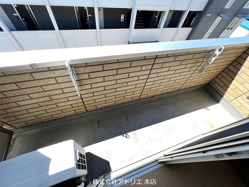 セントラルコート高井田 ベランダ