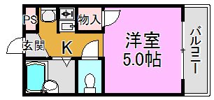 イーストマンションムラオ 間取り図