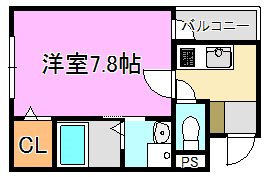 アッシュメゾン林寺 間取り図