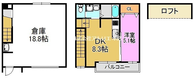 vida feliz TAKAIDA 間取り図