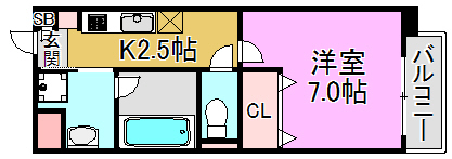 コージーコート 間取り図