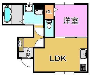 エスベランサ　A・B棟 間取り図