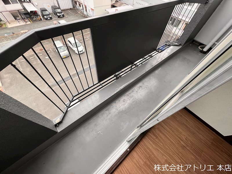 第二コーポ春日荘 ベランダ
