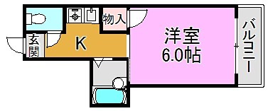 イーストマンションムラオ 間取り図
