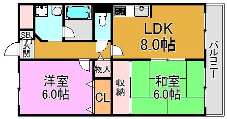 ファミーユ 間取り図