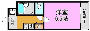 パトラＫ 間取り図