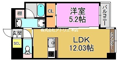 プレジオ長田 間取り図