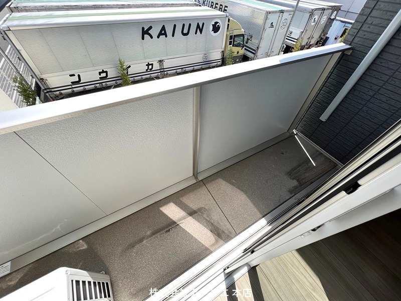 仮称）D-room東大阪楠町西棟 ベランダ