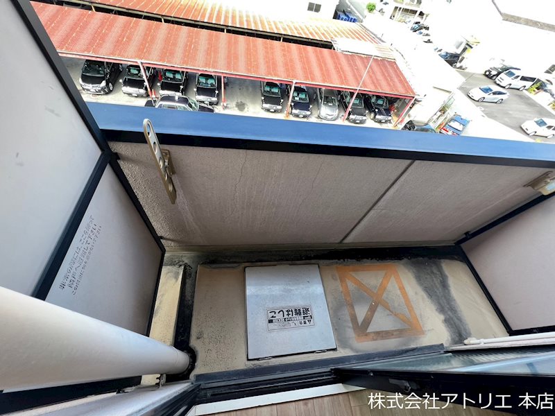 カデンツァK ベランダ