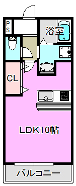 アット長田 間取り図