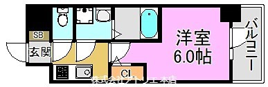 S-RESIDENCE高井田beleta 間取り図
